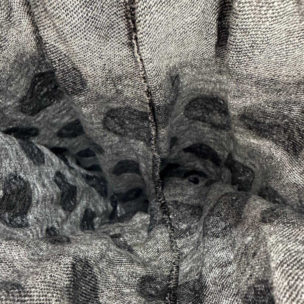 Malina Sweatpants Kids Girls Size 10 Gray Black Polka Dot 100% Cotton Pull On - Picture 9 of 12